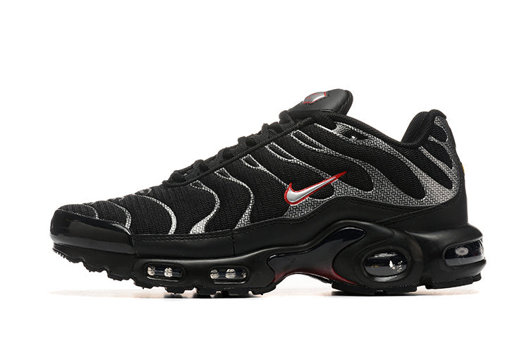 Black University Red Metallic Silver