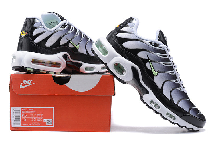 White Black Mint Green