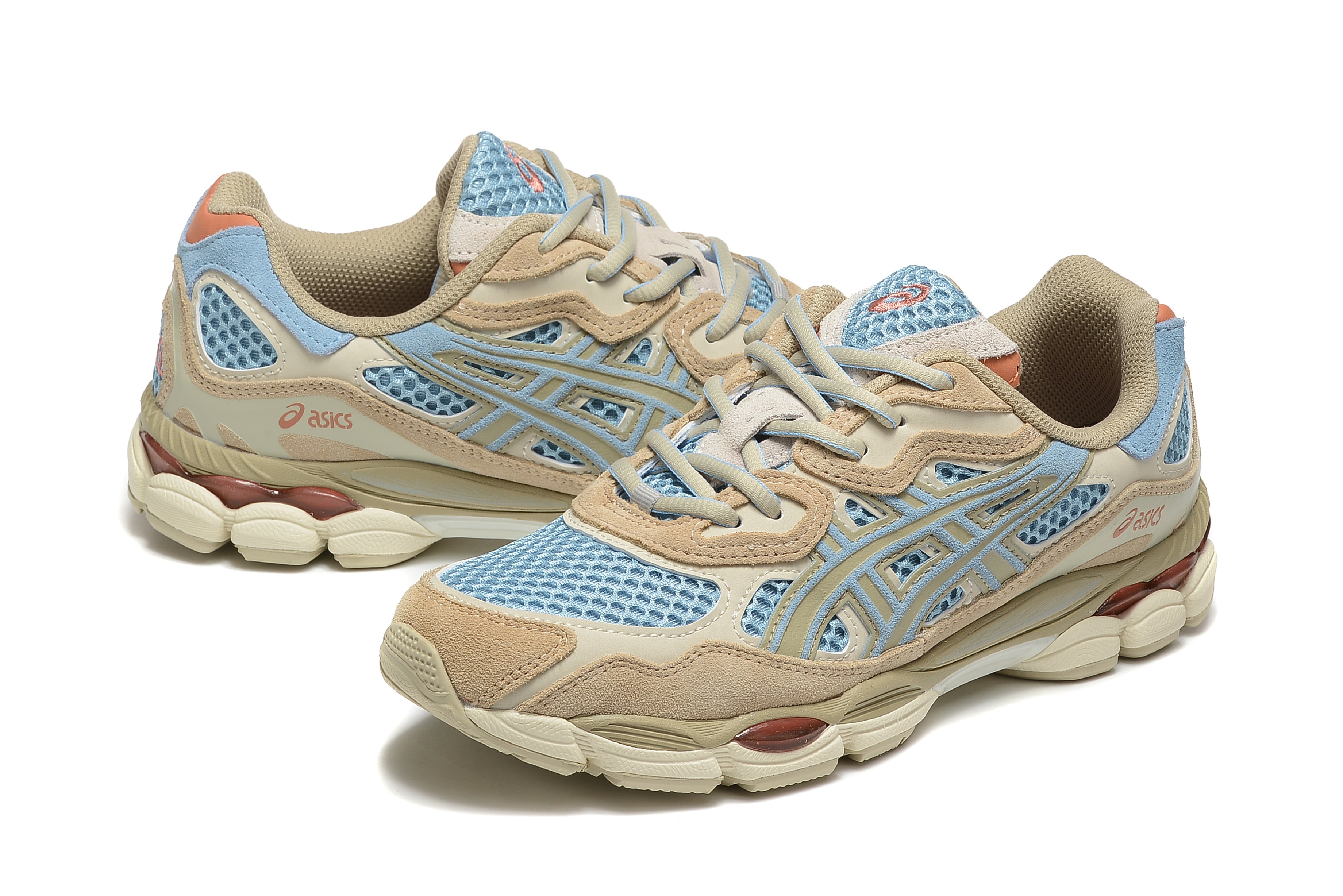 Cream Light Blue Beige