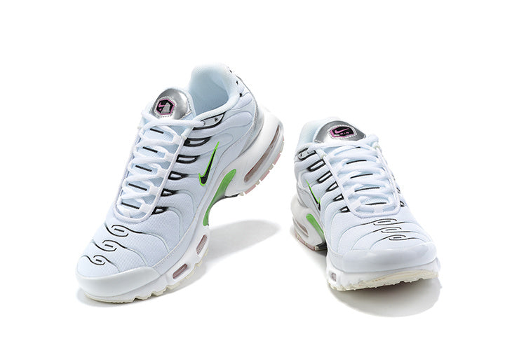 White Silver Green Pink