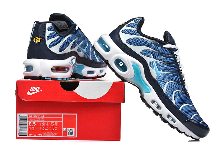 Blue Grid Wave