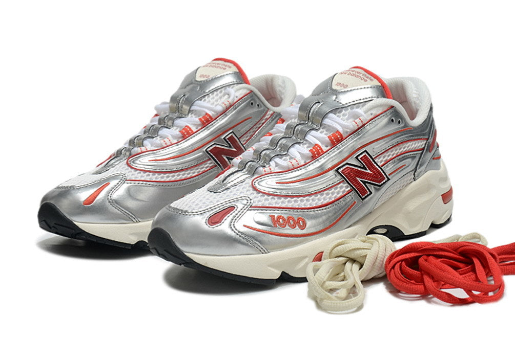 1000 Metallic Silver Red