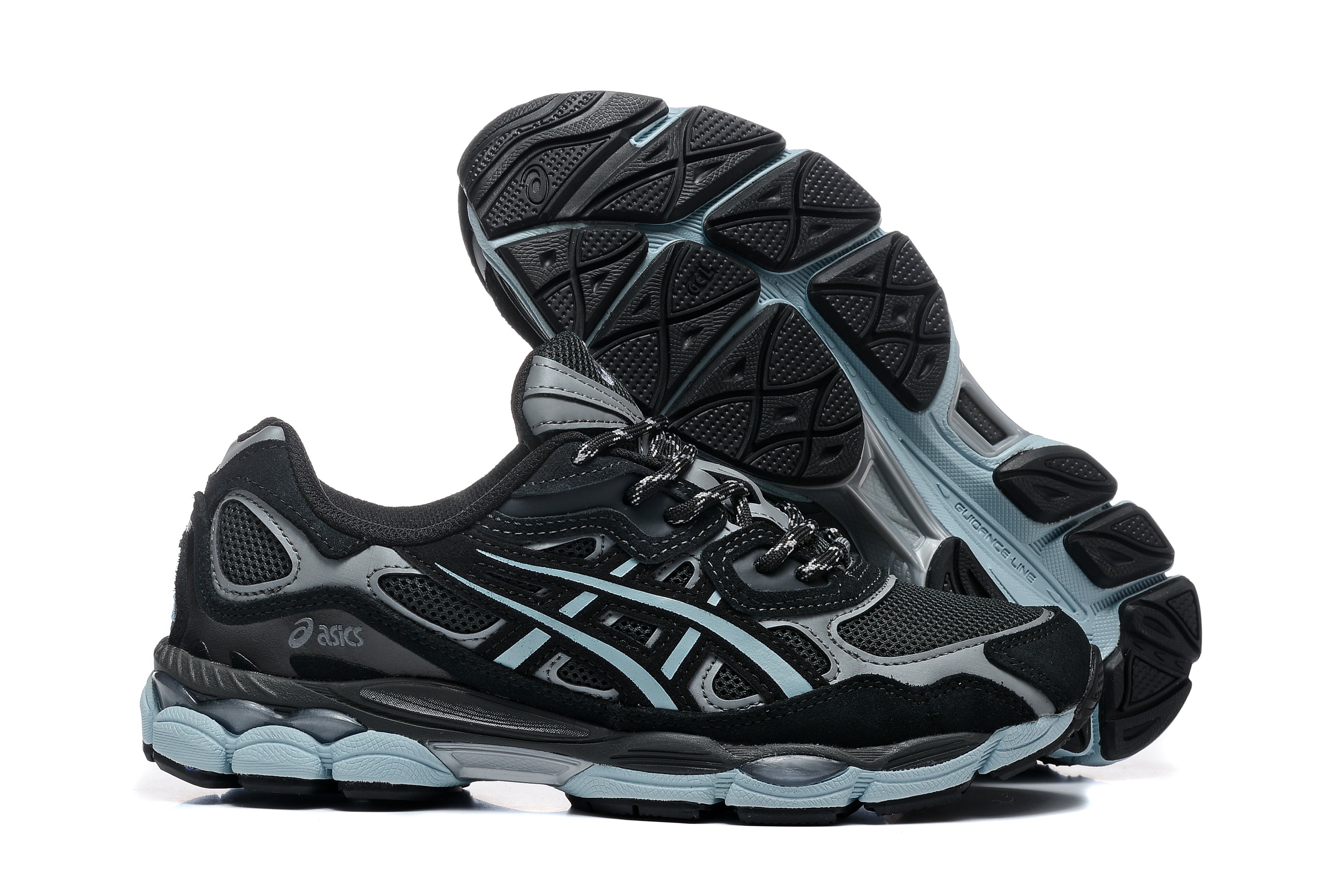 Black Light Blue Grey