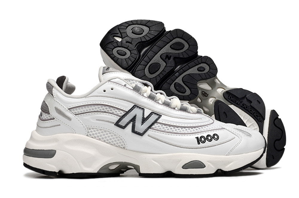 1000 White Grey Black
