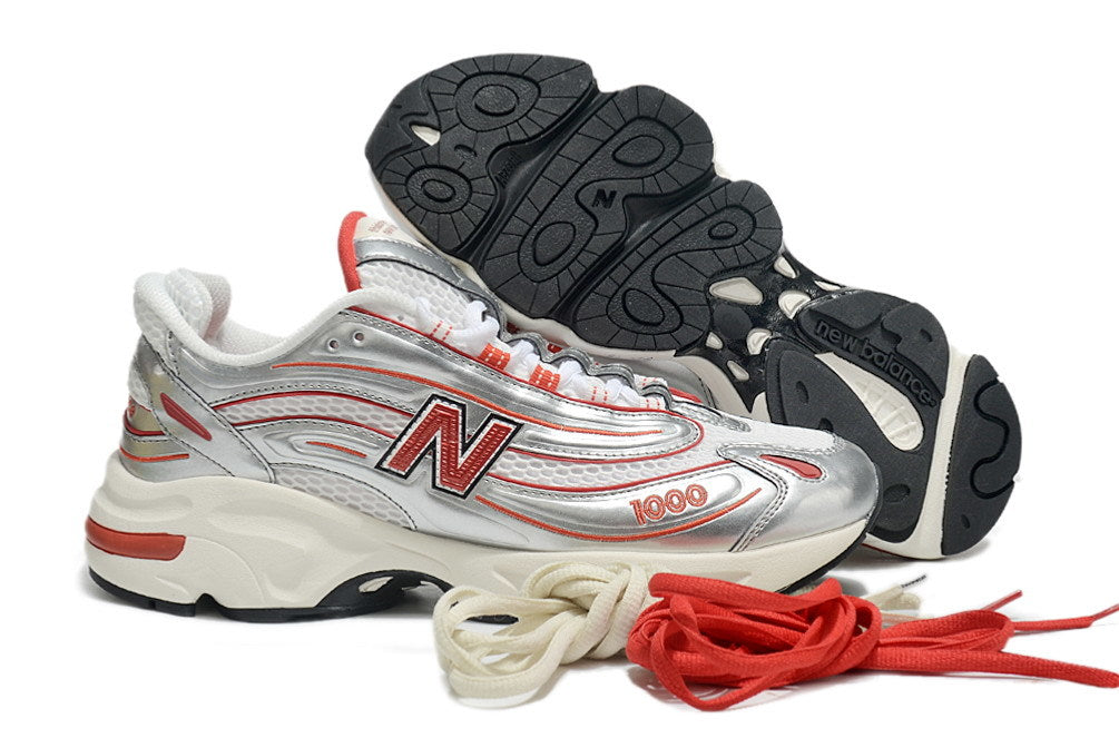 1000 Metallic Silver Red