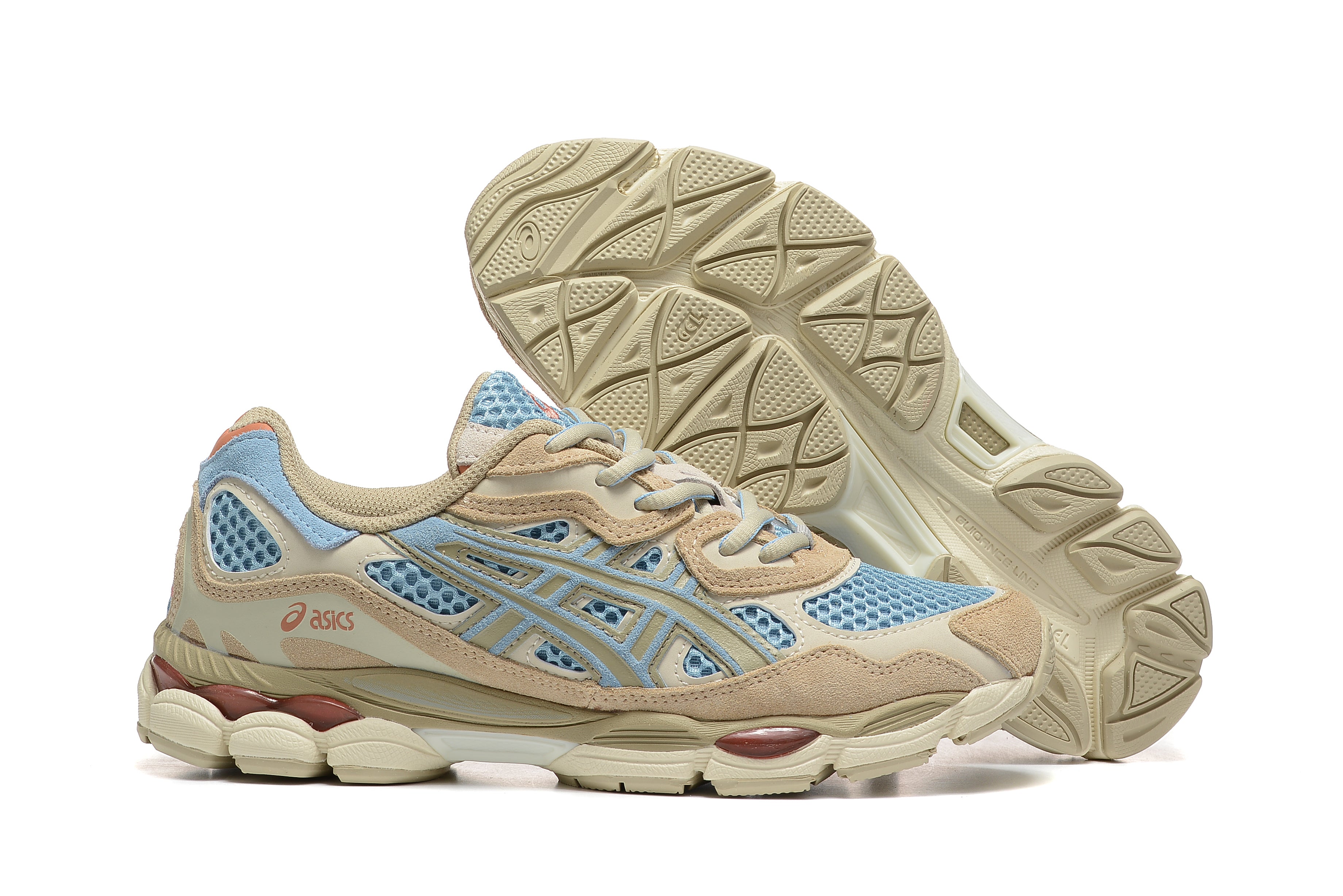 Cream Light Blue Beige