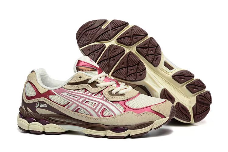 Cream Pink Brown