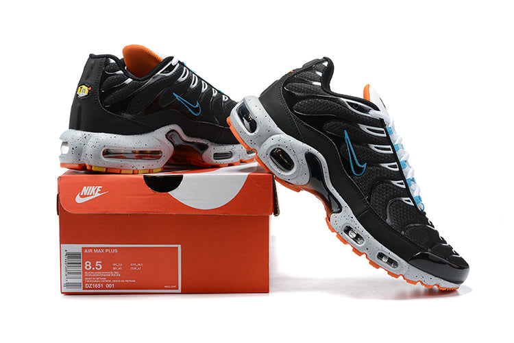 Black Grey Orange Blue