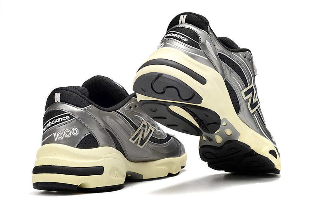 1000 Metallic Silver Black Cream
