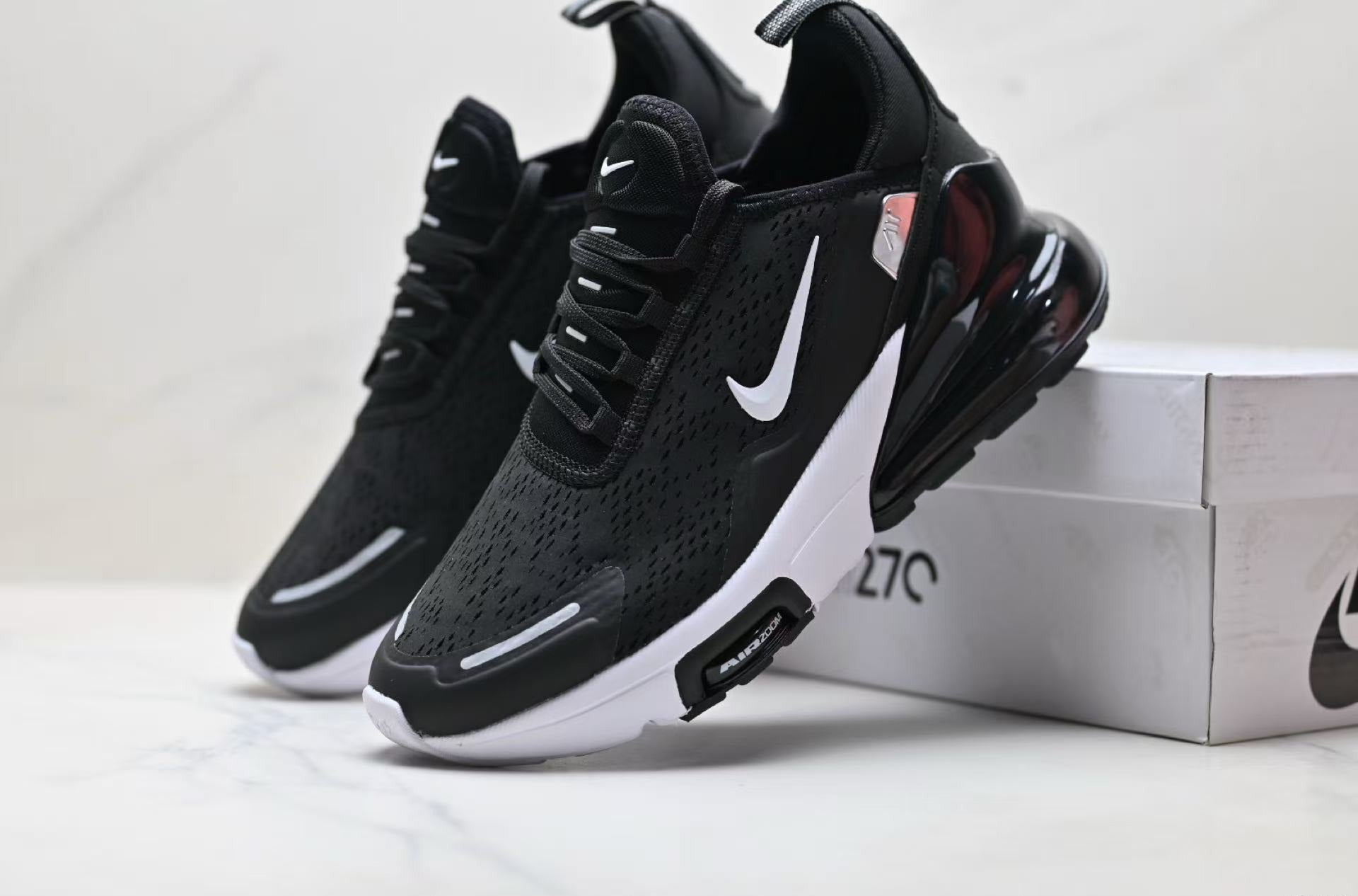 Black White