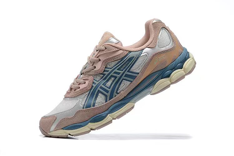 Cream Blue Pink
