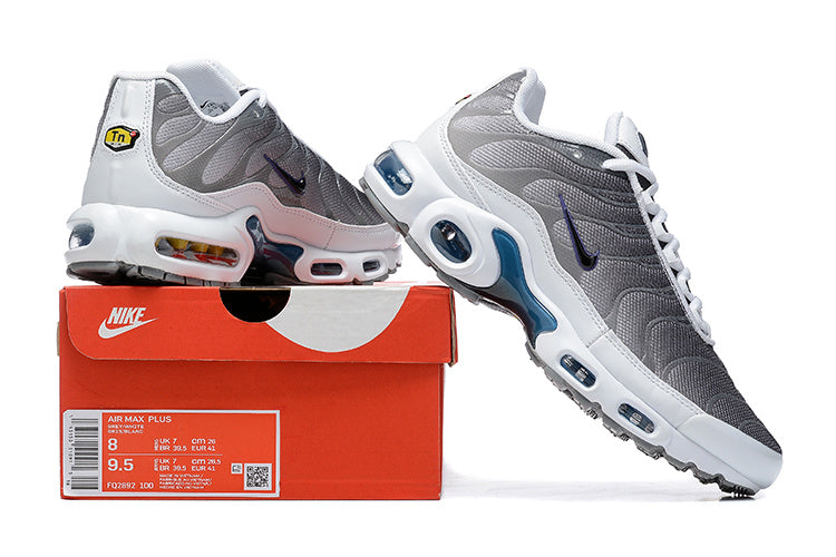 Grey White Blue