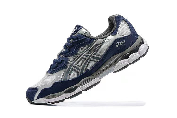 Navy Silver White
