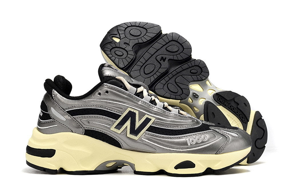 1000 Metallic Silver Black Cream