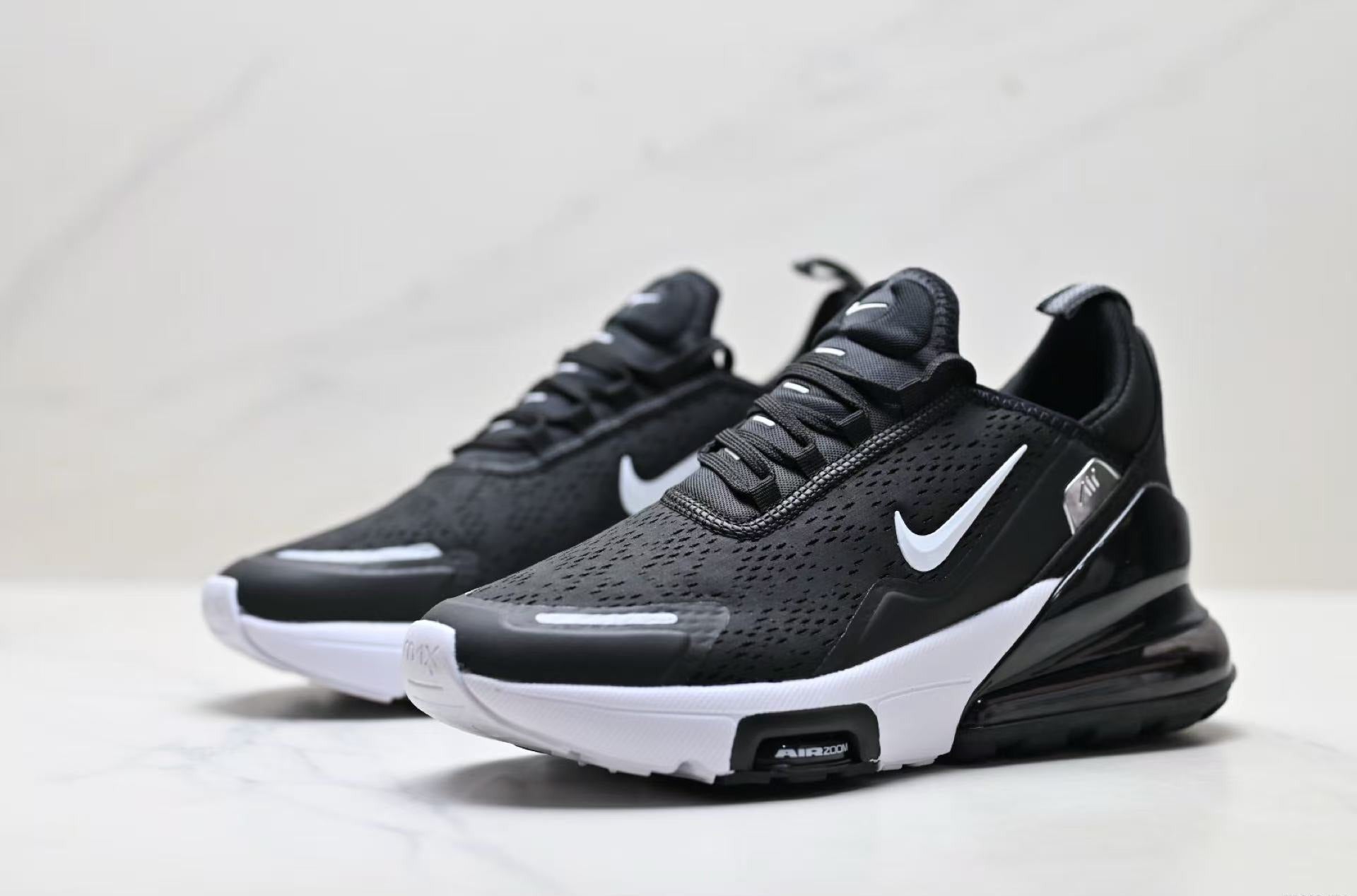 Black White