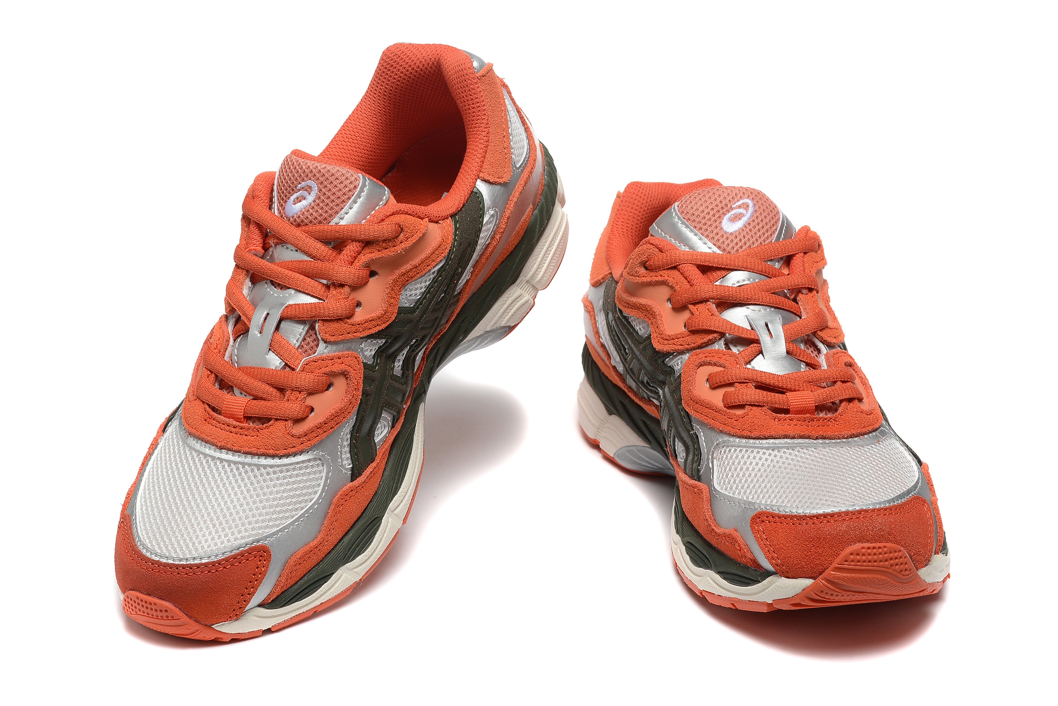 Orange Silver Green