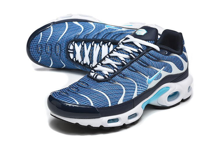 Blue Grid Wave