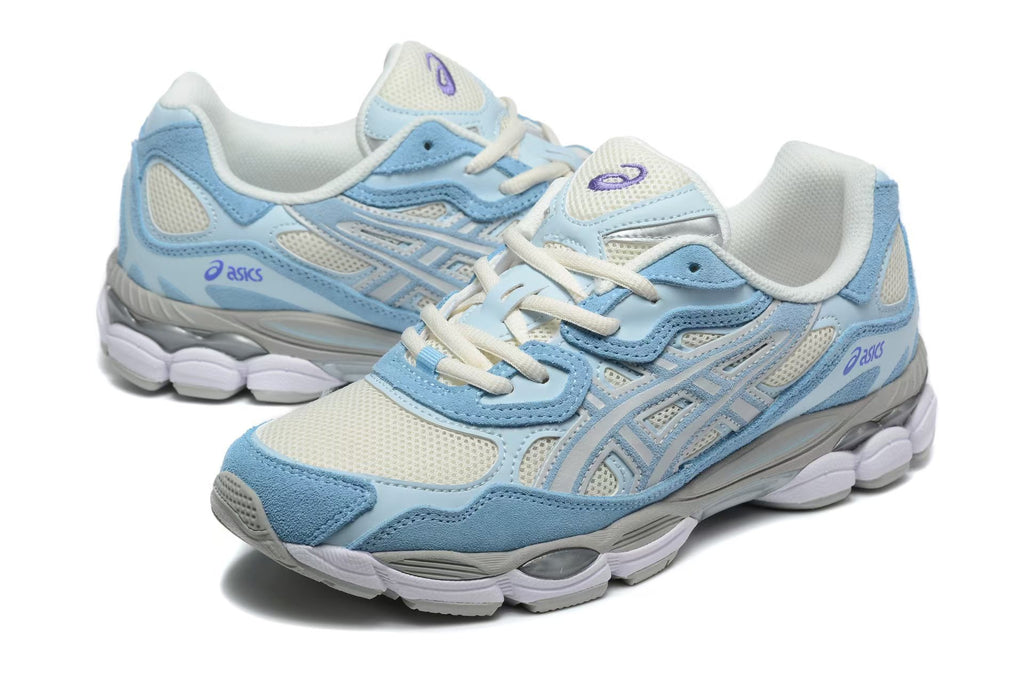 Light Blue Cream Silver