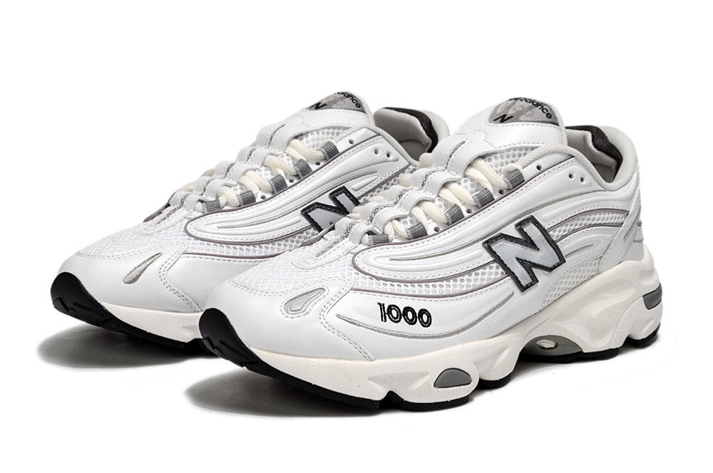1000 White Grey Black