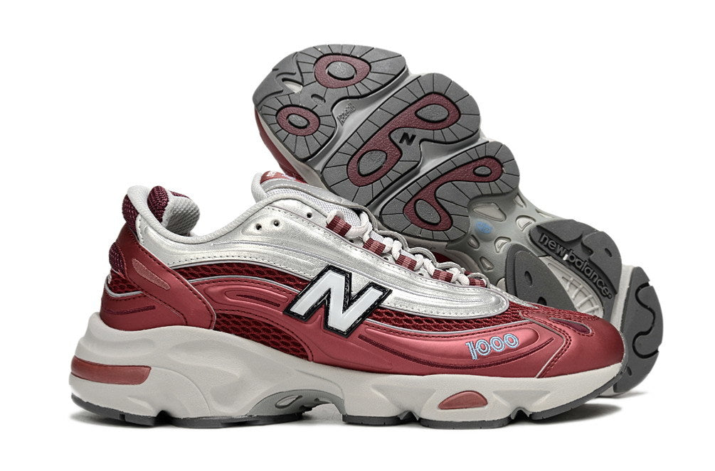 1000 Metallic Burgundy Silver