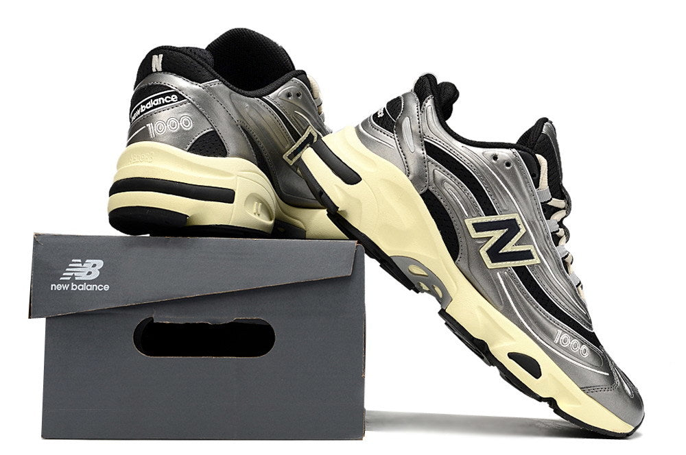 1000 Metallic Silver Black Cream