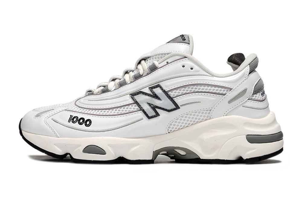 1000 White Grey Black