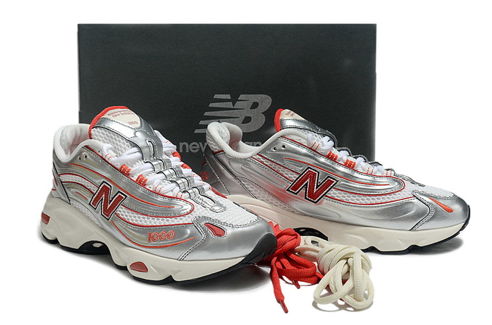 1000 Metallic Silver Red