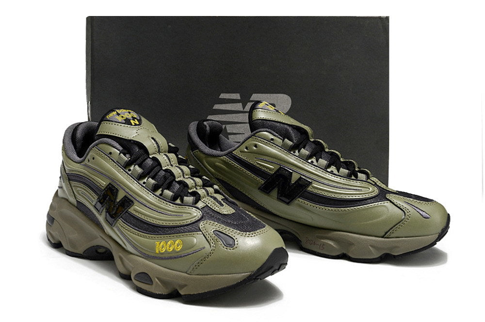1000 Olive Green Black