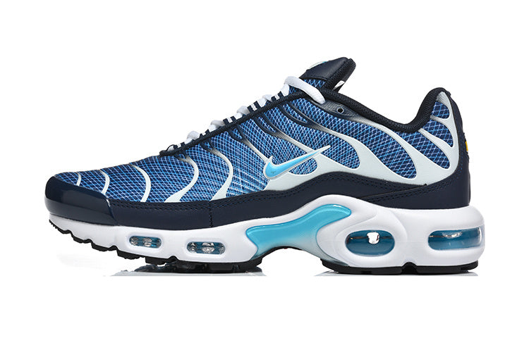 Blue Grid Wave