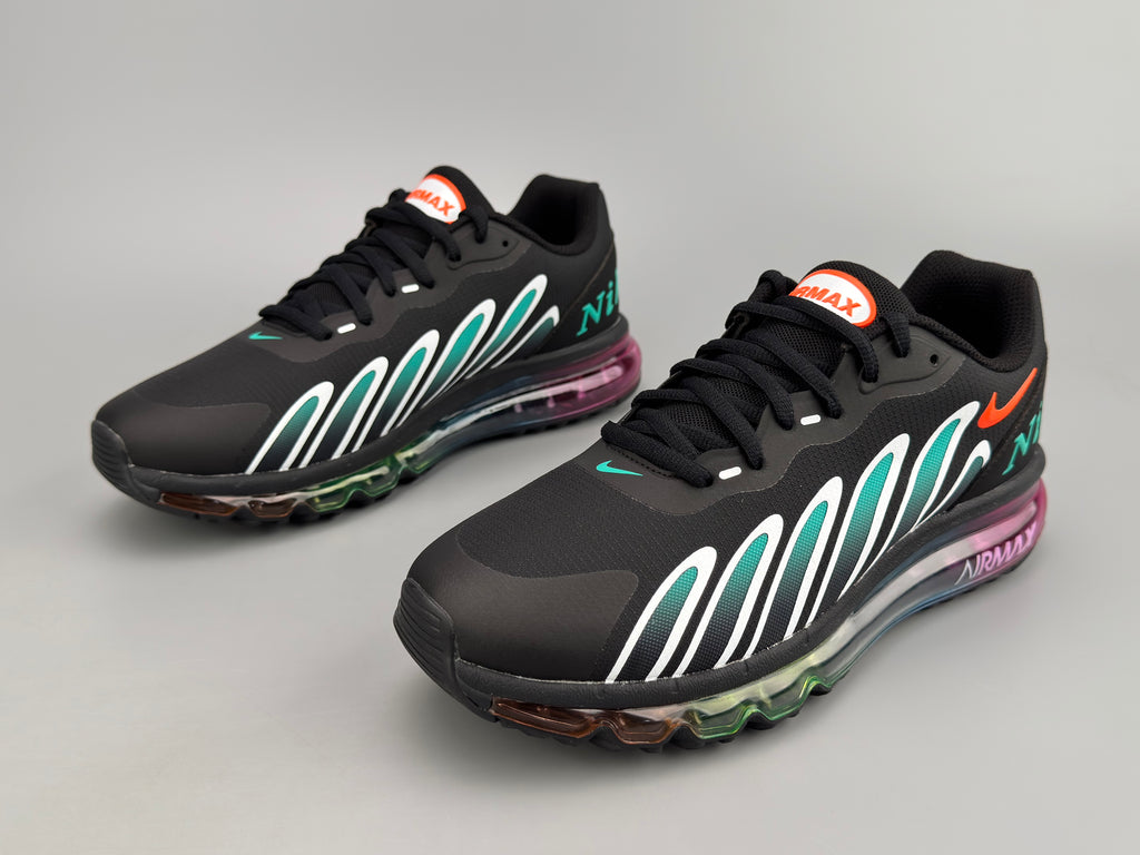 Black Teal Pink