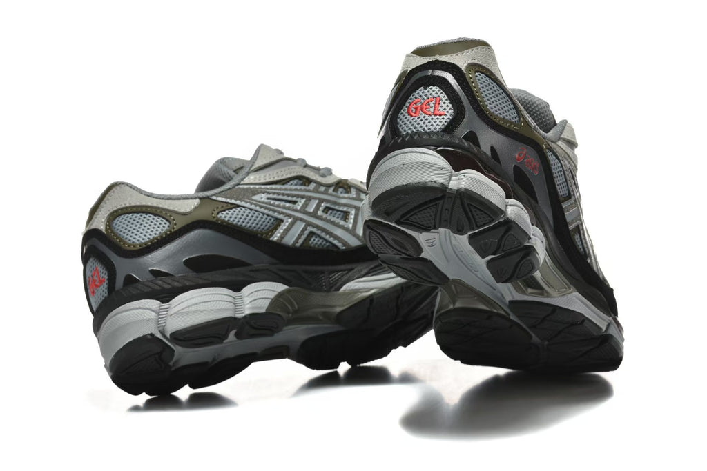 Grey Khaki Black