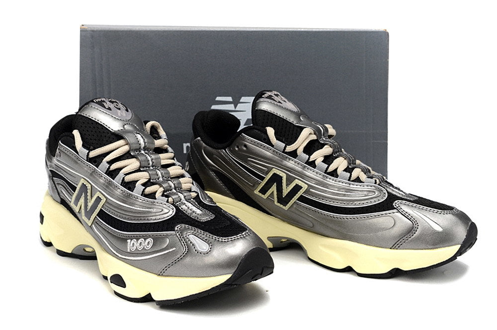 1000 Metallic Silver Black Cream