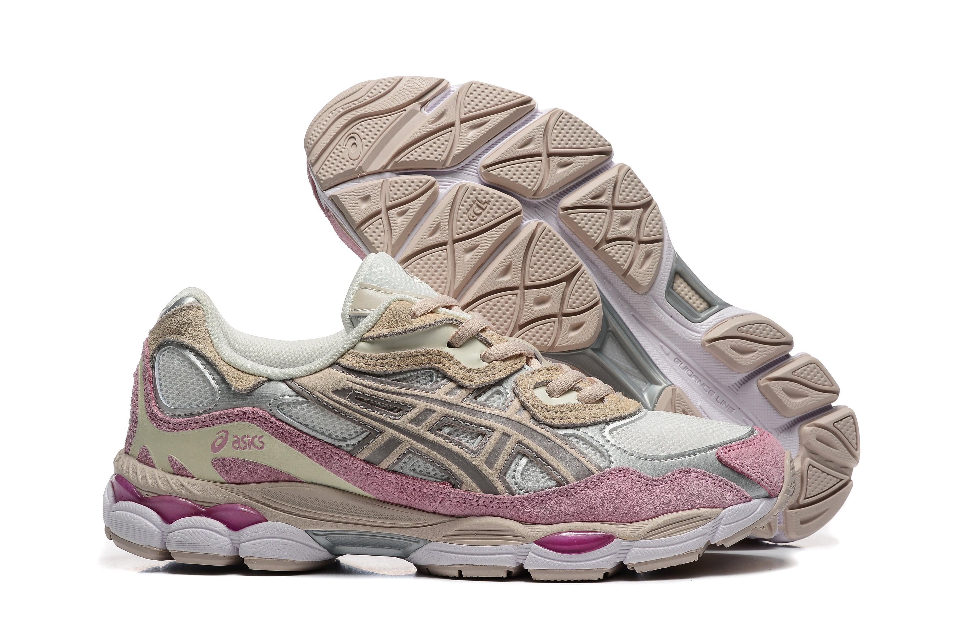 Cream Pink Silver