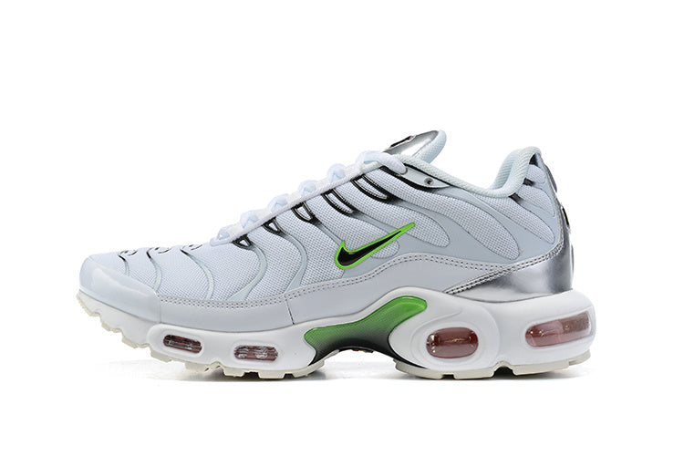 White Silver Green Pink