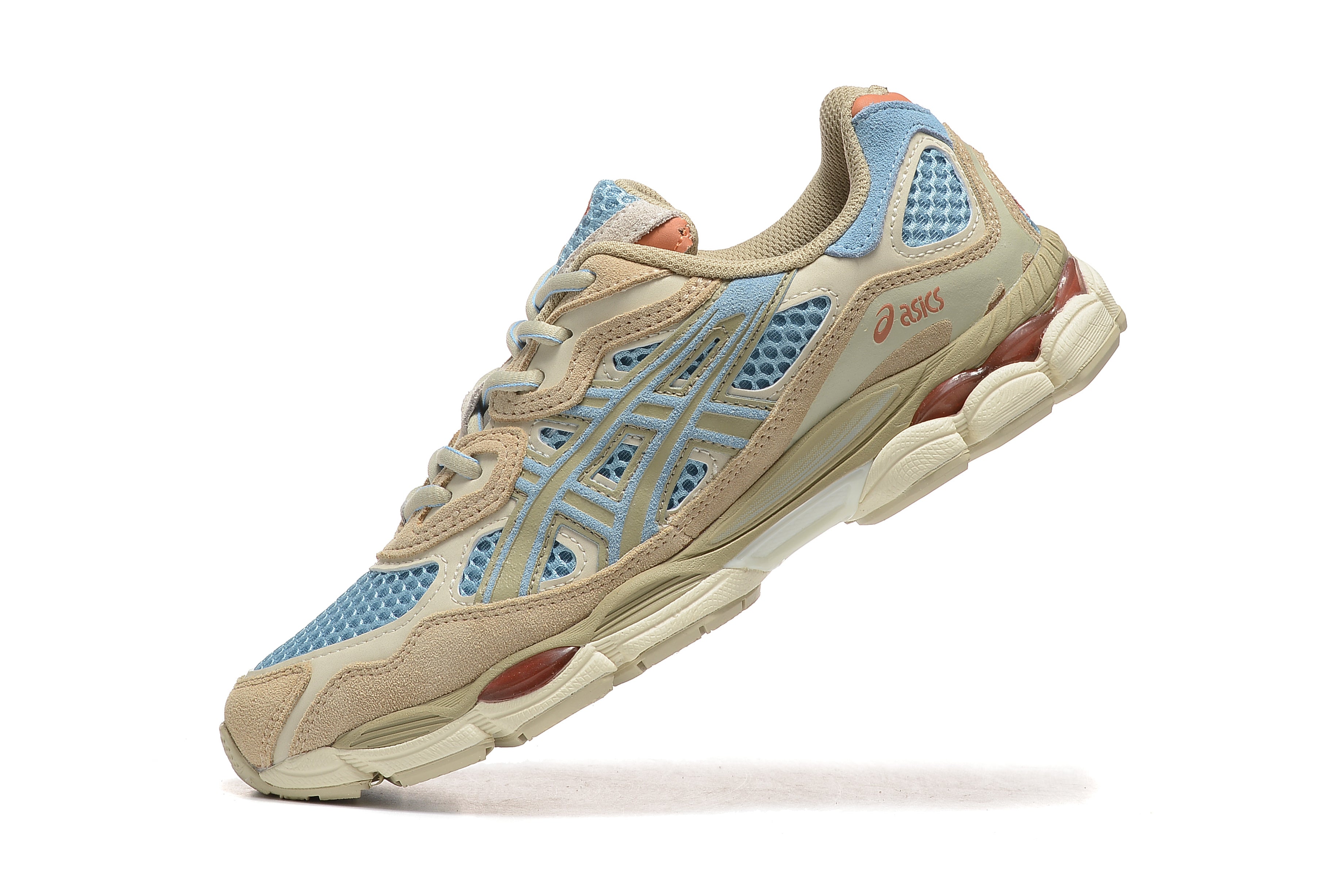 Cream Light Blue Beige